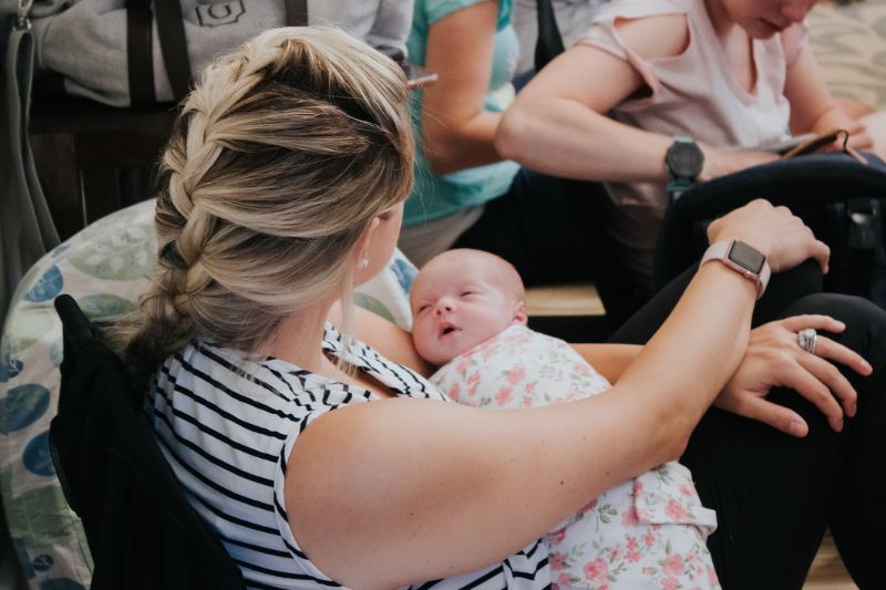 Breastfeeding Cafe cait and eleanor